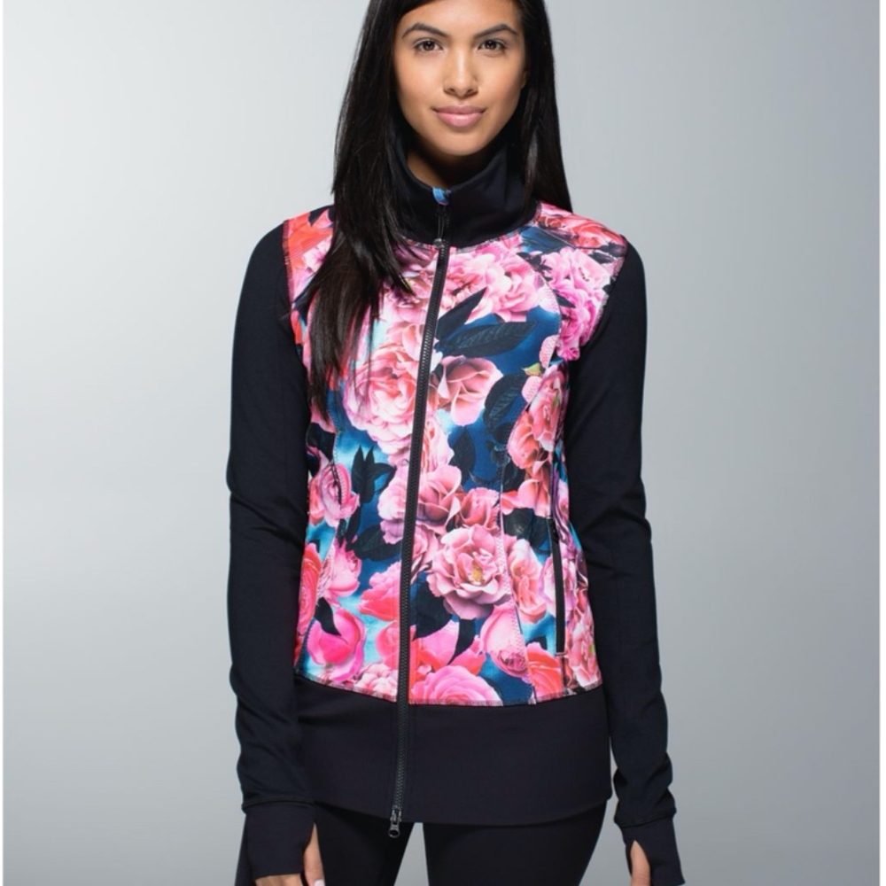 Lululemon Nice Asana Jacket - Secret Garden